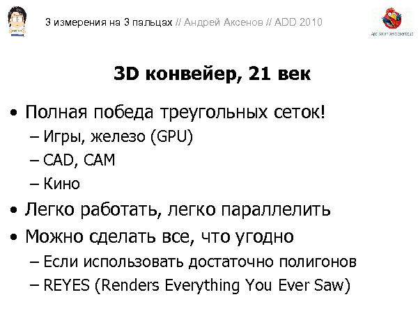 3D-графика на трех пальцах (Андрей Аксенов на ADD-2010).pdf