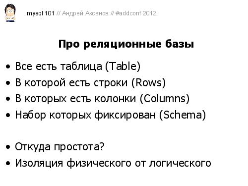 Как готовить MySQL (Андрей Аксенов, ADD-2012).pdf