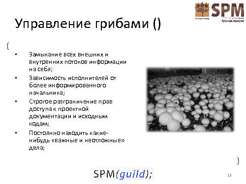 Как провалить проект. Антипаттерны управления проектом (Сергей Архипенков, SPMConf-2011).pdf