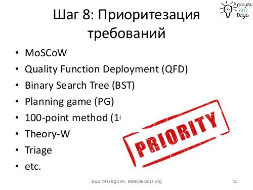 Техники аналитика - CATWOE, H-METHOD, MOSCOW, SQUARE (Екатерина Макаренко, AnalystDays-2012).pdf
